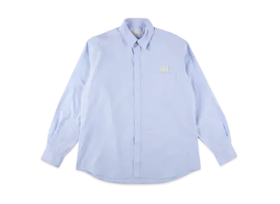 WIND AND SEA Cozy Oxford Shirt "Blue"