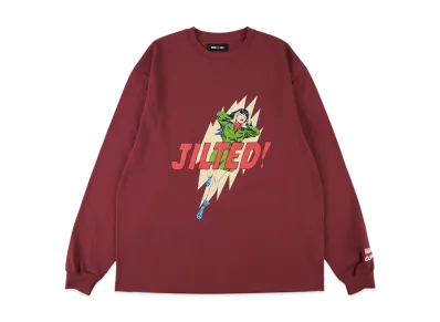 WIND AND SEA x MARVEL Jilted / LS Tee "Burgundy"