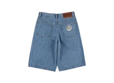 WIND AND SEA Man City Denim Short "Indigo"