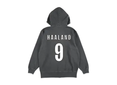 WIND AND SEA Man City Zip Up Sweatshirt (Haaland) "Black"