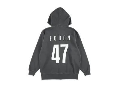 WIND AND SEA Man City Zip Up Sweatshirt (Foden) "Black"