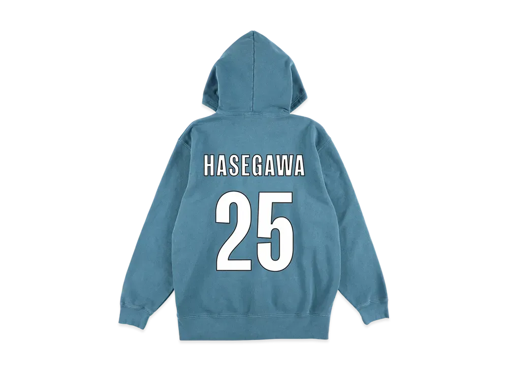WIND AND SEA Man City Zip Up Sweatshirt (Hasegawa) "Blue"