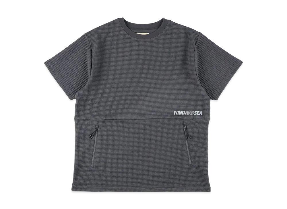 WIND AND SEA ES _Tex Dimensional S/S Top "DarkGray"