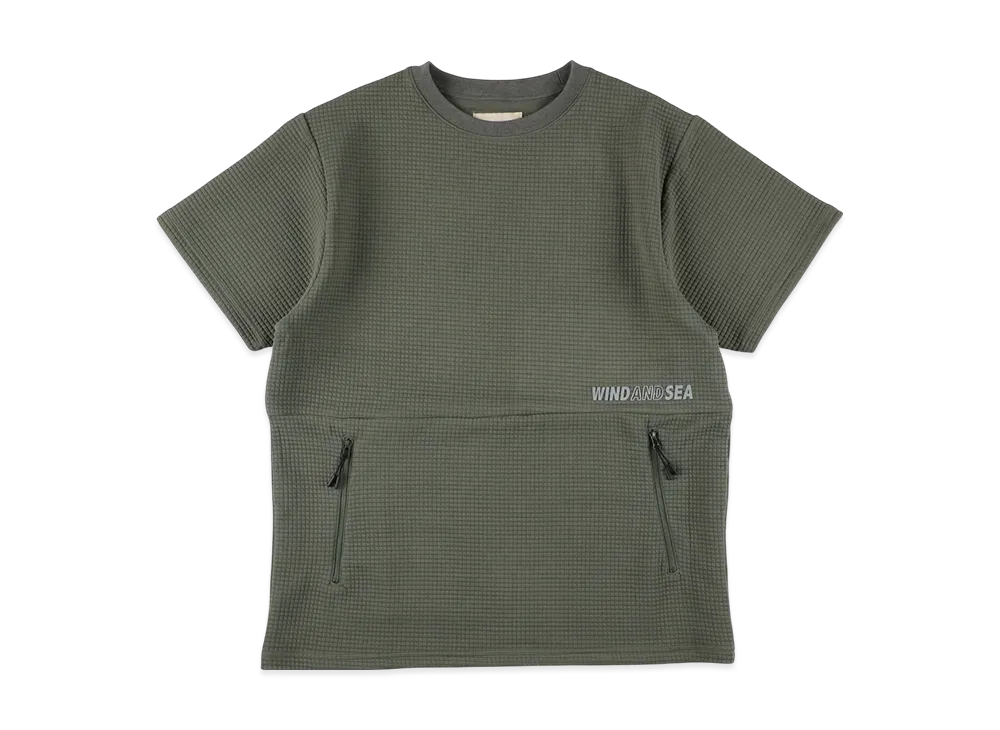WIND AND SEA ES _Tex Dimensional S/S Top "OliveDab"