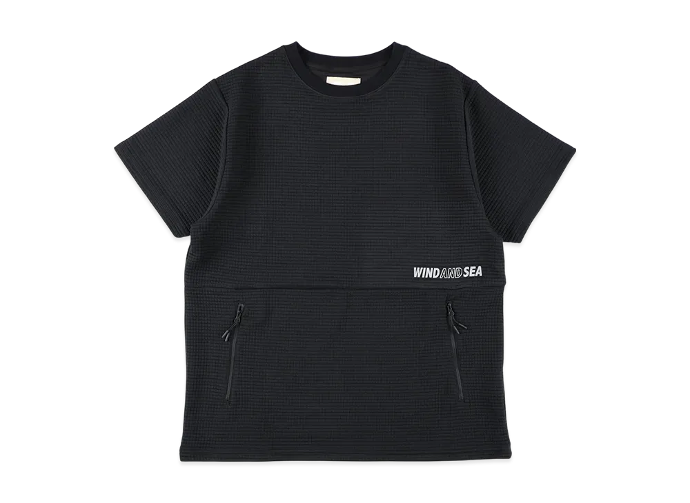 WIND AND SEA ES _Tex Dimensional S/S Top "Black"