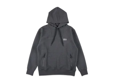 WIND AND SEA ES _Tex Dimensional Hooded Sweatshirt "DarkGray"