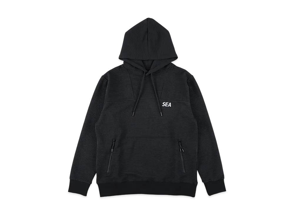 WIND AND SEA ES _Tex Dimensional Hooded Sweatshirt "Black"