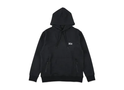 WIND AND SEA ES _Tex Dimensional Hooded Sweatshirt "Black"
