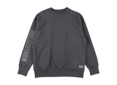 WIND AND SEA ES _Tex Dimensional Crewneck Sweatshirt "DarkGray"