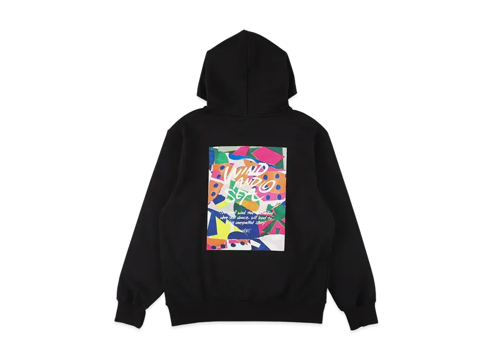 WIND AND SEA x LEEGET Hooded Sweatshirt "Black"