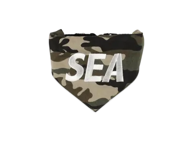 WIND AND SEA Dog Bandanna "Camo"