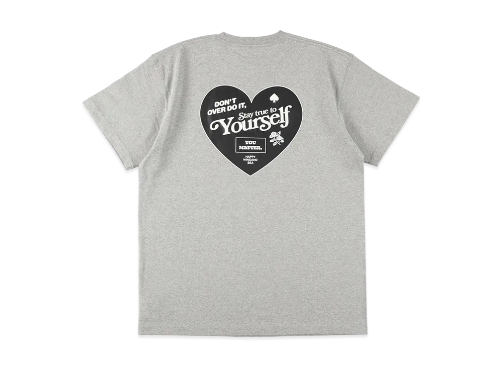 WIND AND SEA Heart Tee "Gray"