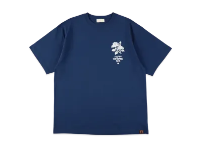 WIND AND SEA Rose Tee "Navy"
