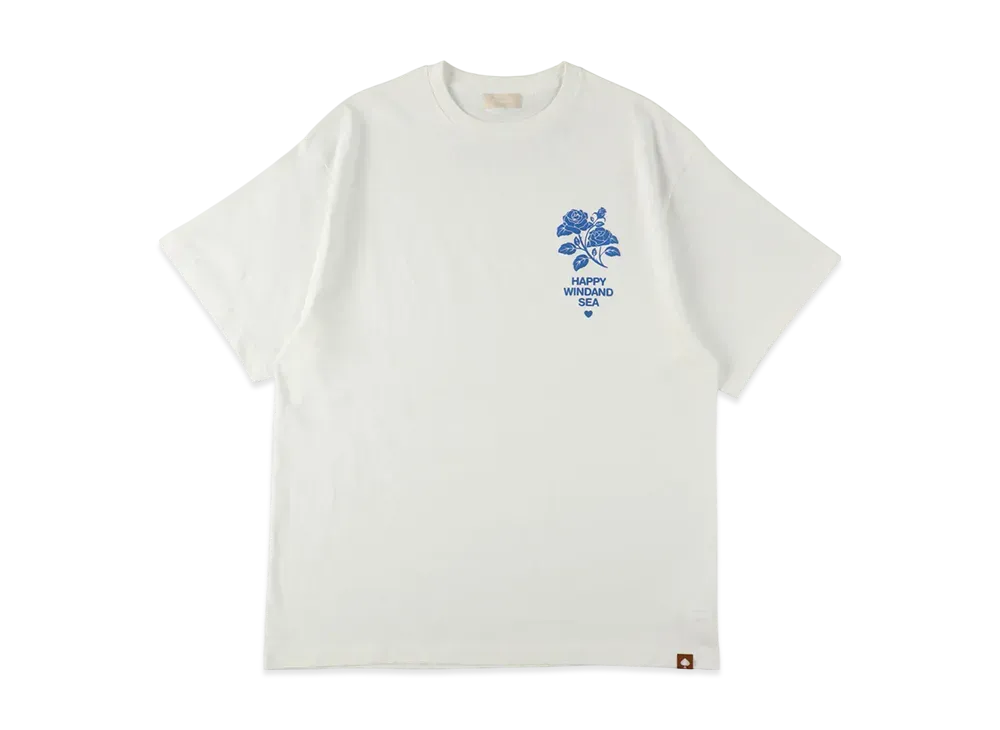 WIND AND SEA Rose Tee "White"