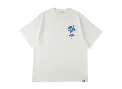 WIND AND SEA Rose Tee "White"