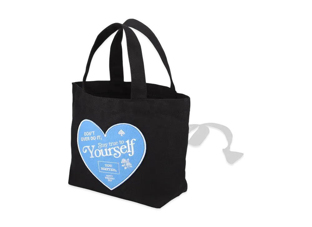 WIND AND SEA Mini Tote Bag "Black"