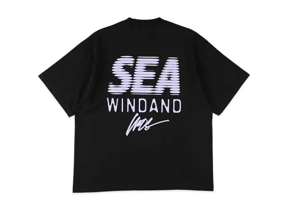 WIND AND SEA Line Halftone Sea S/S Tee "Black"