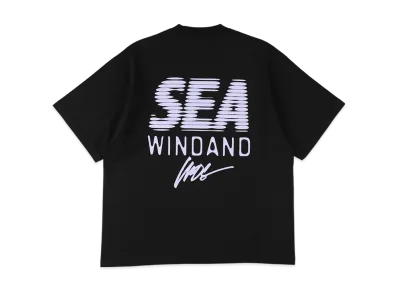 WIND AND SEA Line Halftone Sea S/S Tee "Black"