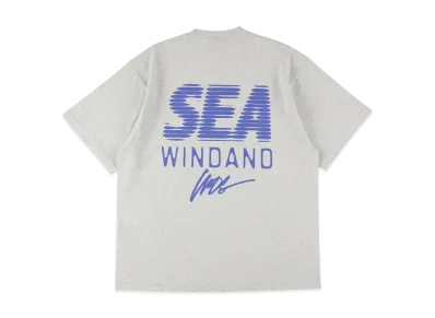 WIND AND SEA Line Halftone Sea S/S Tee "Ash"