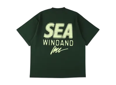 WIND AND SEA Line Halftone Sea S/S Tee "Green"