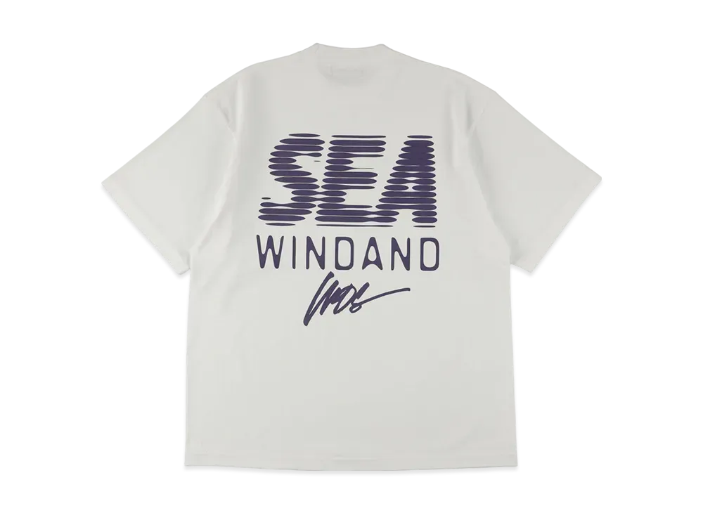 LINE HALFTONE SEA S/S TEE ウィンダンシー ウィンダンシー WIND AND SEA LINE HALFTONE SEA S/S TEE メンズ