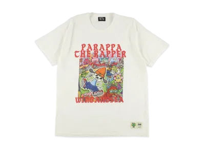 WIND AND SEA x PARAPPA THE RAPPER S/S Vintage Tee "White"