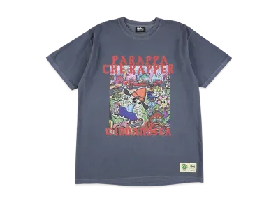 WIND AND SEA x PARAPPA THE RAPPER S/S Vintage Tee "Navy"