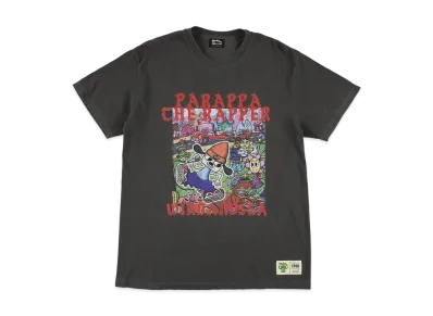 WIND AND SEA x PARAPPA THE RAPPER S/S Vintage Tee "Black"
