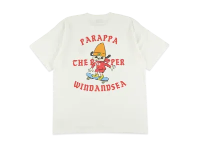 WIND AND SEA x PARAPPA THE RAPPER S/S Tee "White"