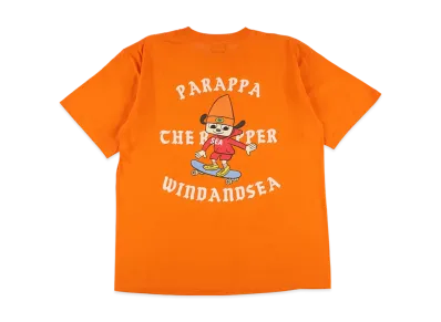 WIND AND SEA x PARAPPA THE RAPPER S/S Tee "Orange"