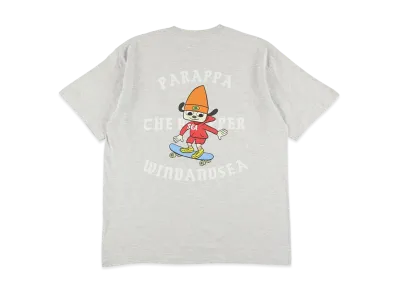 WIND AND SEA x PARAPPA THE RAPPER S/S Tee "Ash"