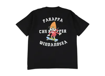 WIND AND SEA x PARAPPA THE RAPPER S/S Tee "Black"