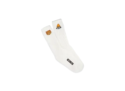 WIND AND SEA x PARAPPA THE RAPPER Tube Sox "White"