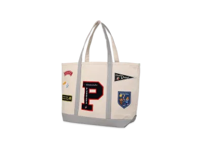 WIND AND SEA x PARAPPA THE RAPPER Canvas Tote Bag "Gray"