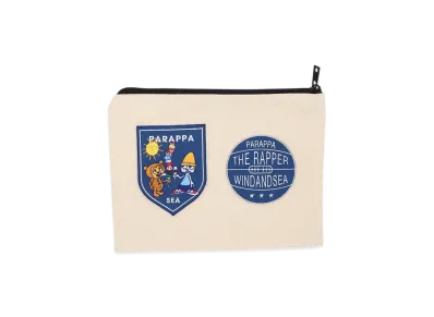 WIND AND SEA x PARAPPA THE RAPPER Canvas Porch "Ivory"