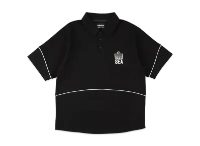 WIND AND SEA x Admiral Football Jersy Polo "Black"