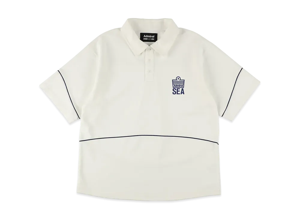 WIND AND SEA x Admiral Football Jersy Polo "White"