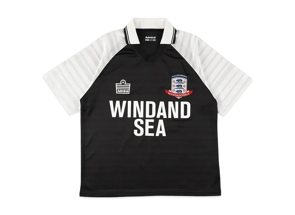 WIND AND SEA x Admiral S/S Game Shirt "Black"