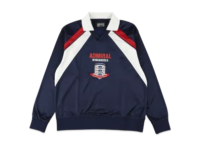 WIND AND SEA x Admiral L/S Polo "Navy"