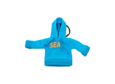 WIND AND SEA Mini Hooded Key Ring "LightBlue"
