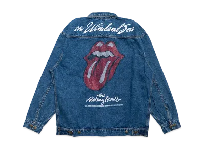 WIND AND SEA x The Rolling Stones Rhine Stones Denim Jacket "Denim"