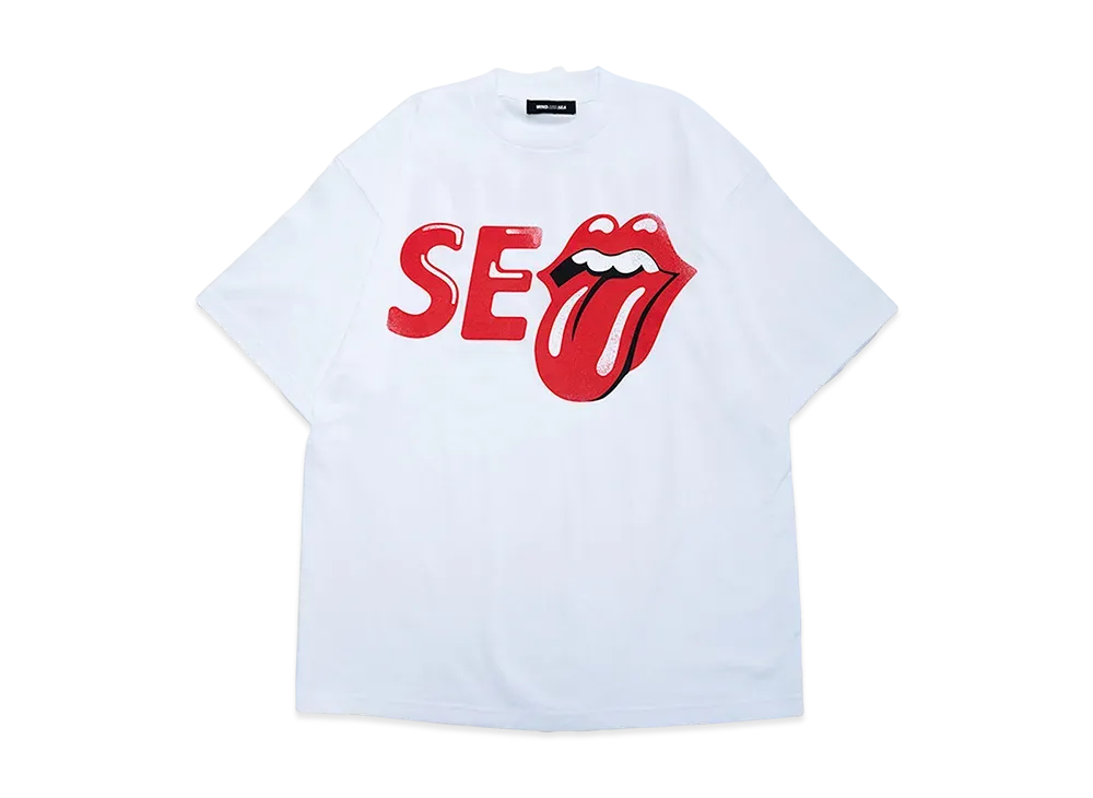 The Rolling Stones x WDS S/S Tシャツ　Mサイズ The Rolling Stones x WDS S/S Tee – WIND AND SEA