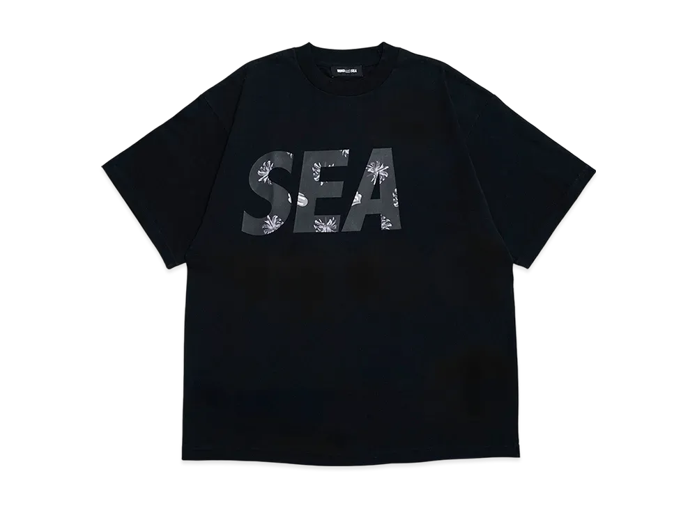 WIND AND SEA x The Rolling Stones S/S Logo Tee "Black"