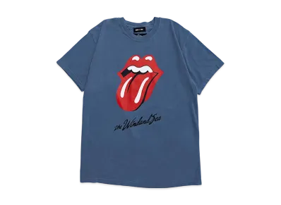 WIND AND SEA x The Rolling Stones Tee "Blue"