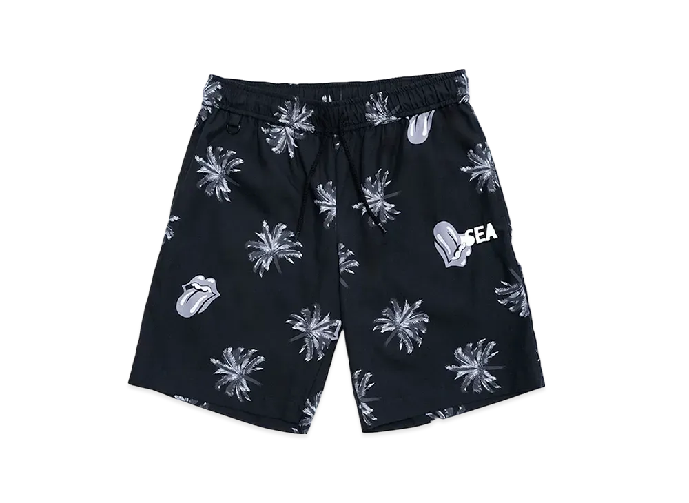 WIND AND SEA x The Rolling Stones Shorts "Black"
