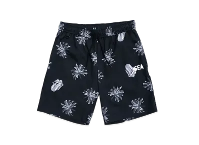 WIND AND SEA x The Rolling Stones Shorts "Black"