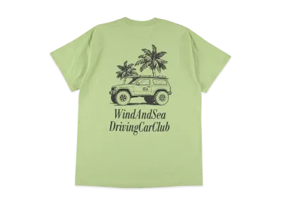 WIND AND SEA Driving Car Club S/S Tee "LimeGreen"