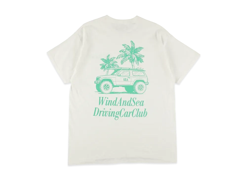 WIND AND SEA Driving Car Club S/S Tee "White"