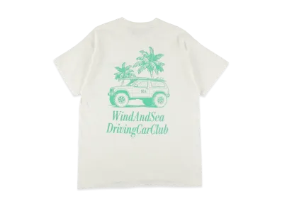WIND AND SEA Driving Car Club S/S Tee "White"