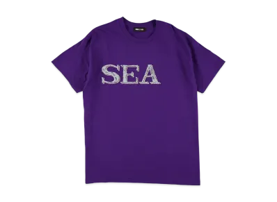 WIND AND SEA Logo S/S Tee "Purple"